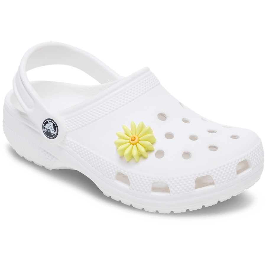 Puffy Yellow Daisy Jibbitz™ charms