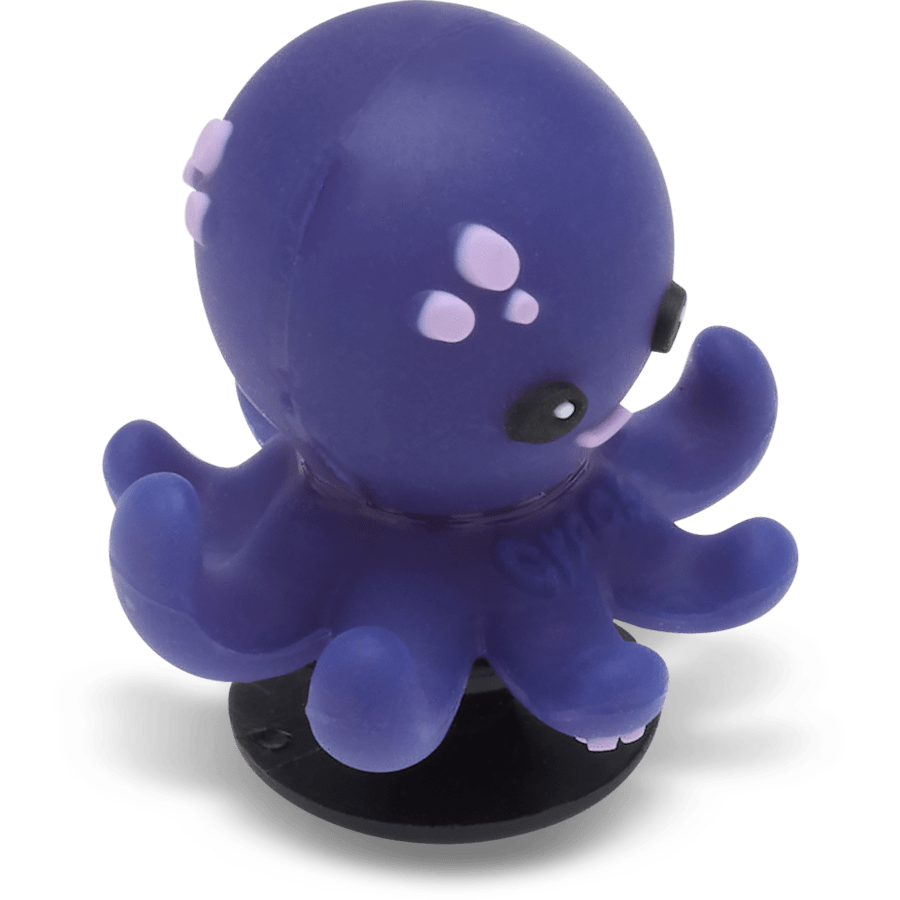 3D UV Changing Octopus Jibbitz™ charms
