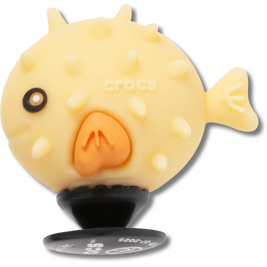 3D UV Changing Puffer Fish Jibbitz™ charms