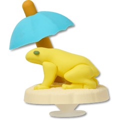 3D Chilling Frog Jibbitz™ charms