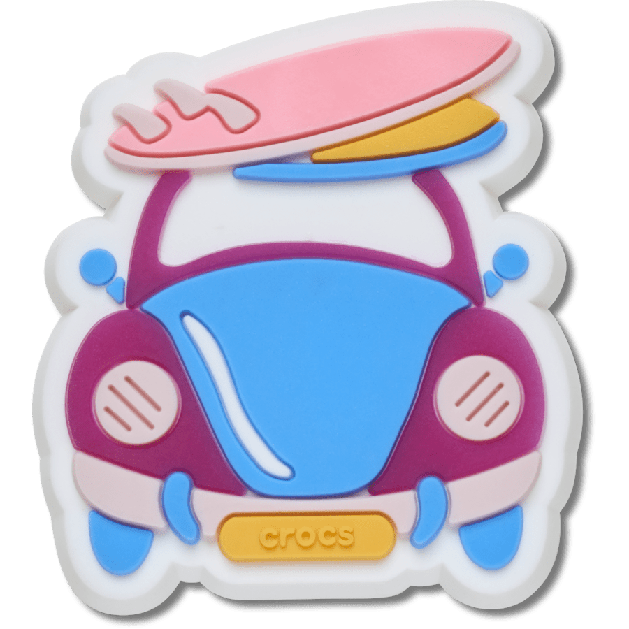 UV Changing Car and Surfboard Jibbitz™ charms