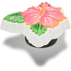 Blue Tropical Hibiscus Jibbitz™ charms