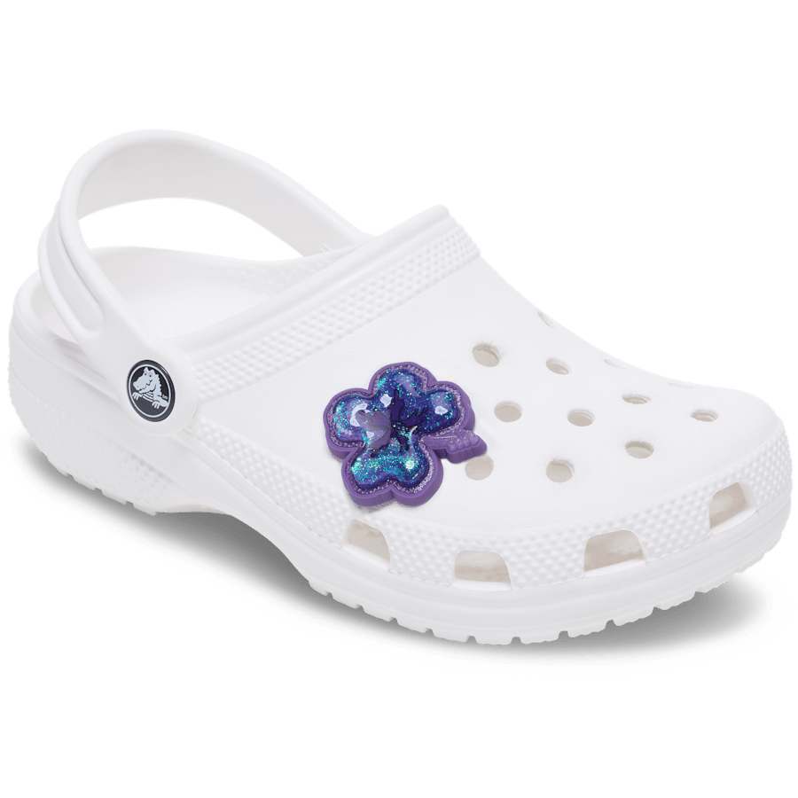 Squish Purple Hibiscus Jibbitz™ charms