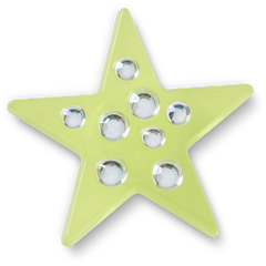 Green Gem Star Jibbitz™ charms