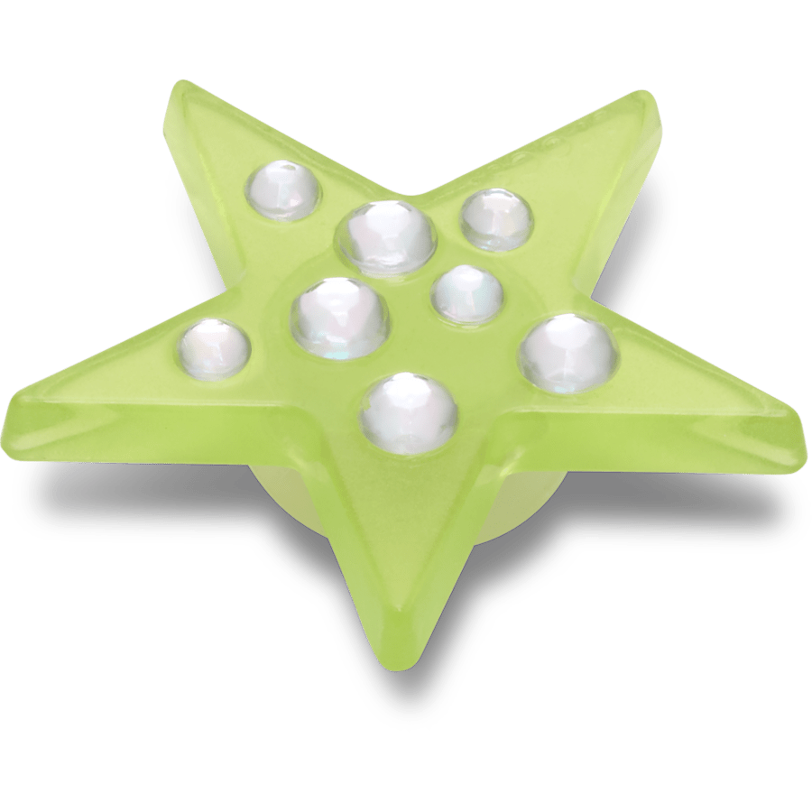 Green Gem Star Jibbitz™ charms