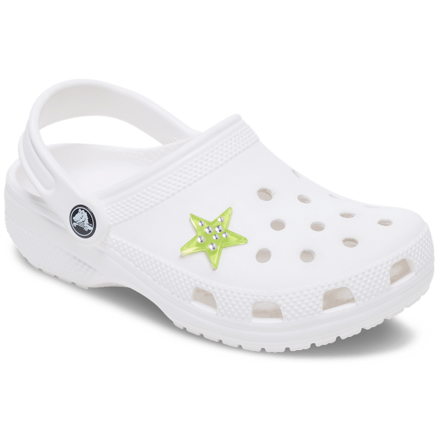Green Gem Star Jibbitz™ charms