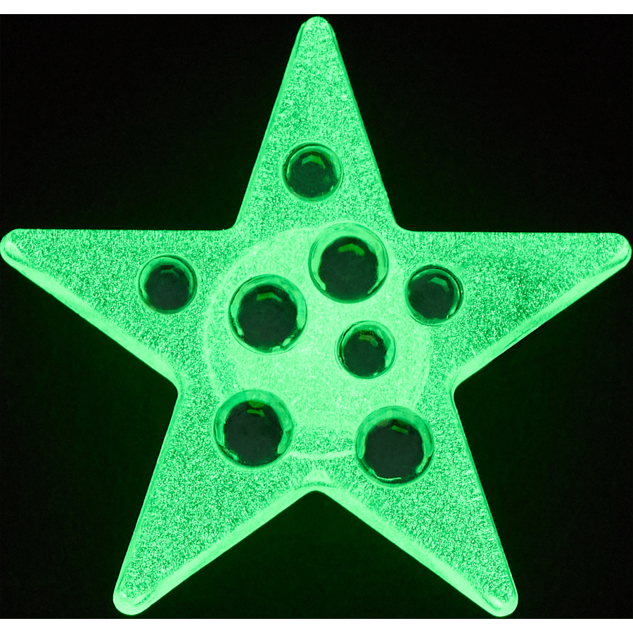 Green Gem Star Jibbitz™ charms