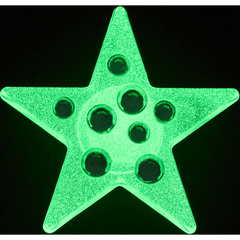 Green Gem Star Jibbitz™ charms