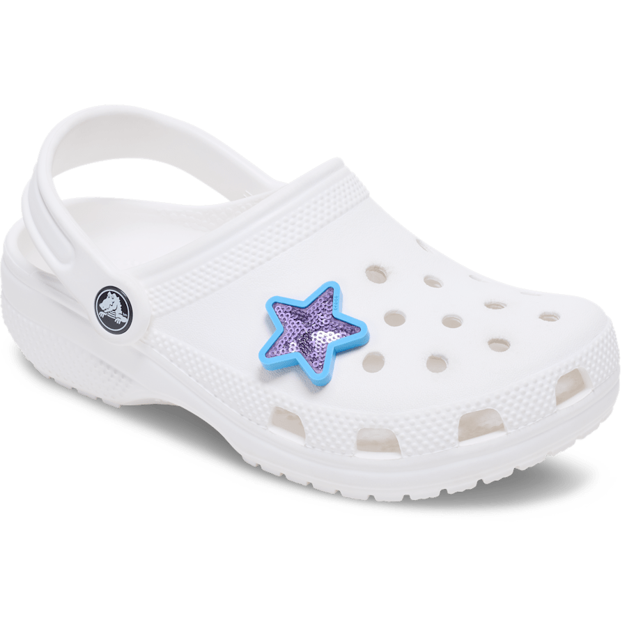 Purple Sequin Star Jibbitz™ charms