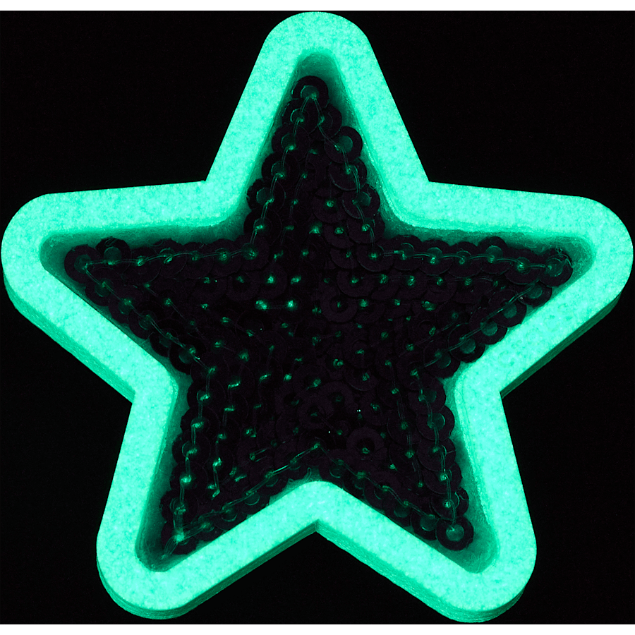Purple Sequin Star Jibbitz™ charms
