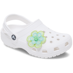 Green Mesh Flower Jibbitz™ charms