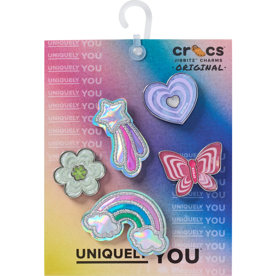 Funky Girly Icons 5 Pack Jibbitz™ charms