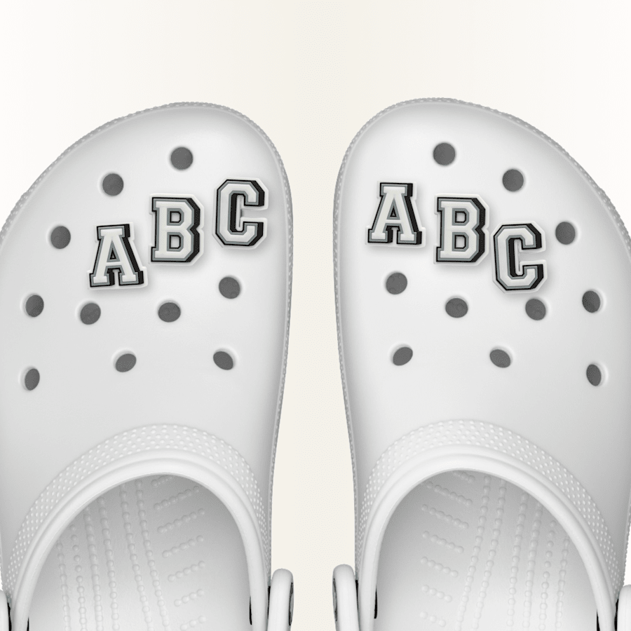 Letter A-Z Jibbitz Shoe Charm