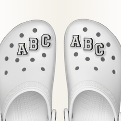 Letter A-Z Jibbitz Shoe Charm