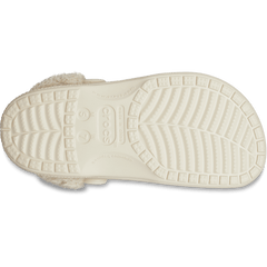Baya Lined Fuzz-Strap Clog