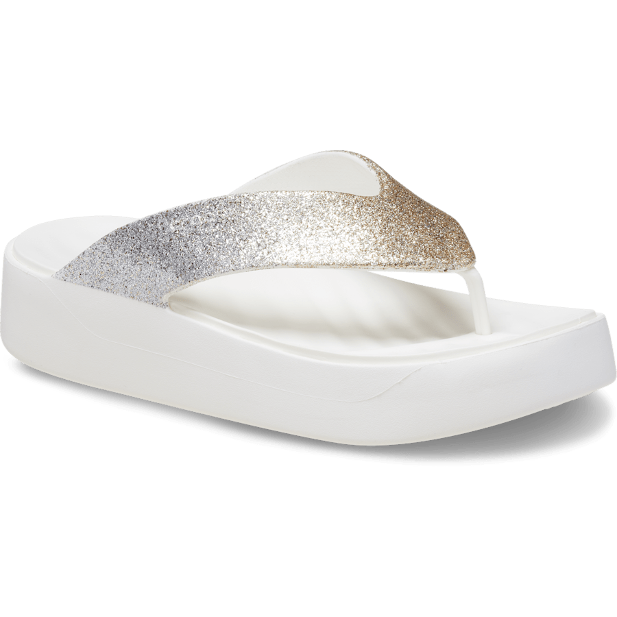Getaway Chunky Glitter Platform Flip