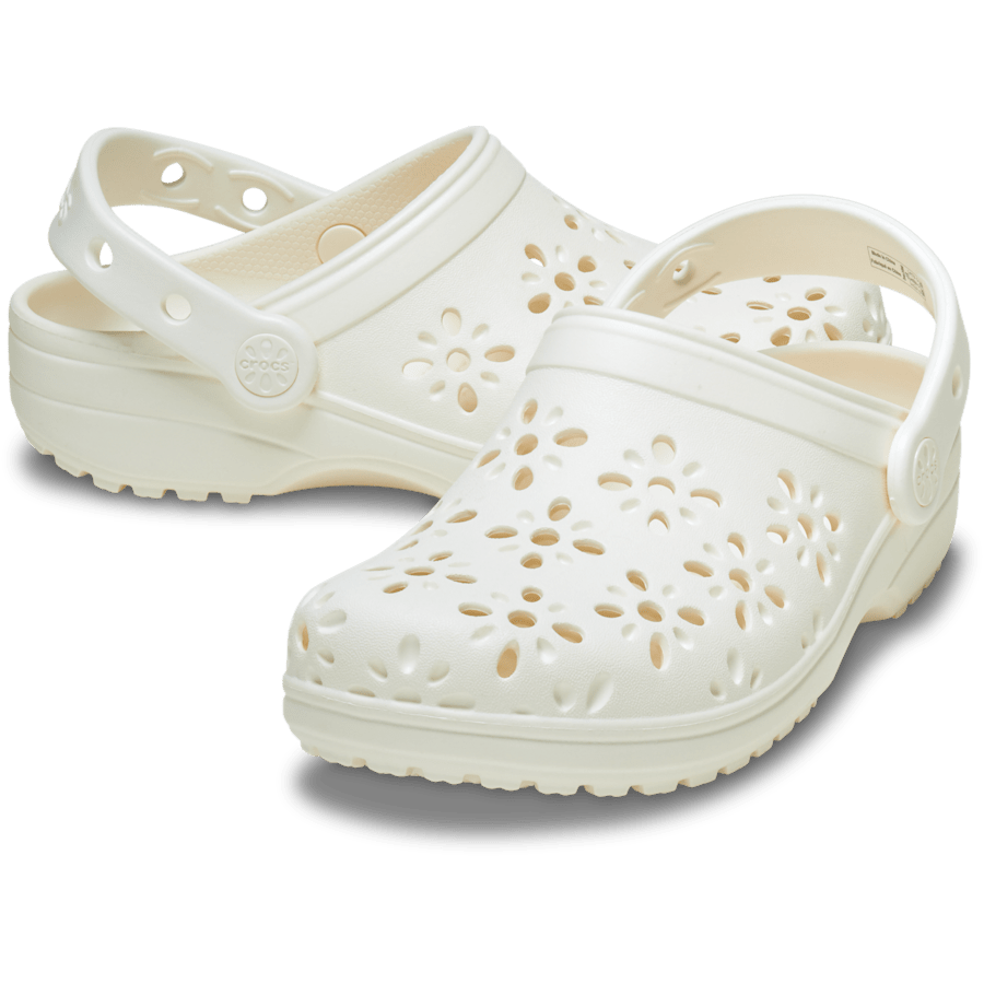 Kids' Classic Floral Cut-Out Clog