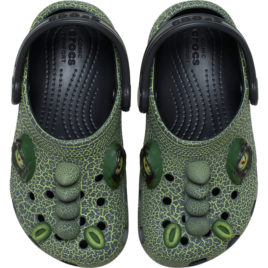 Toddler Classic IAM Scary Dino Clog