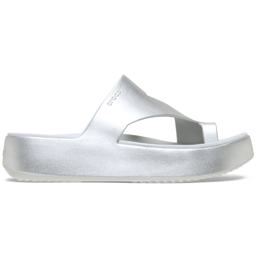 Getaway Metallic Platform Toe Loop