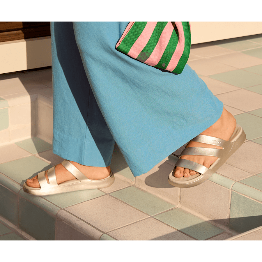 Getaway Metallic Strappy