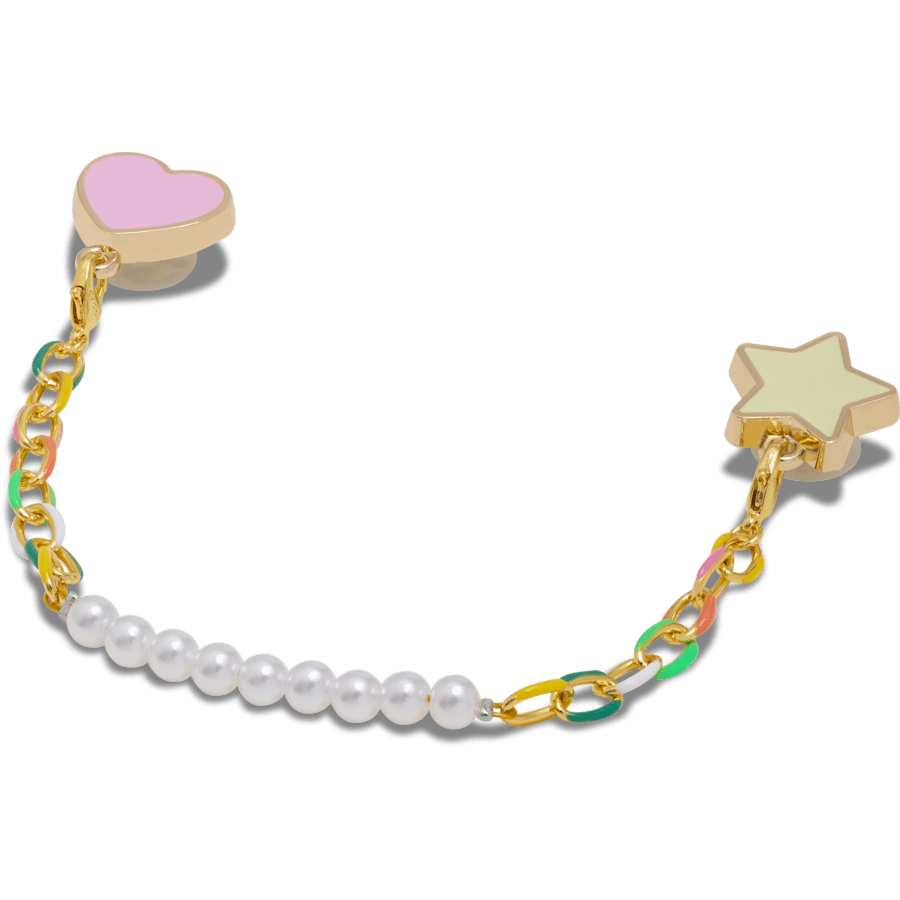 Pearl and Rainbow Bag Chain