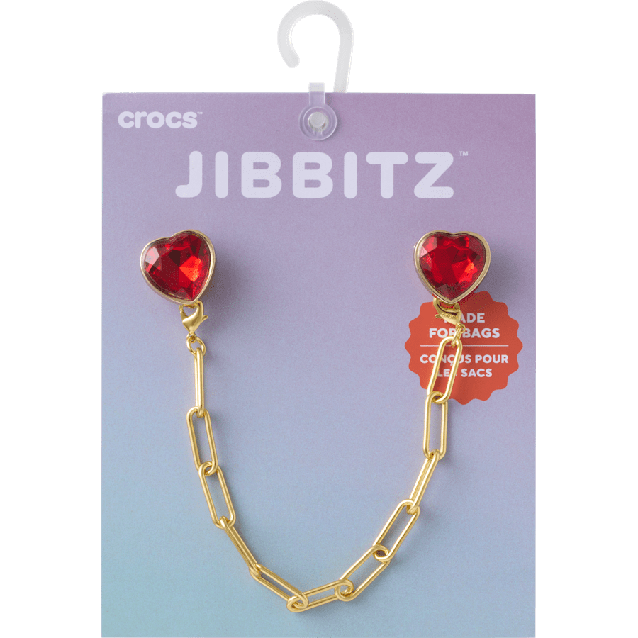 Gold Paperclip Bag Chain