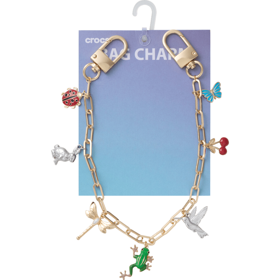 Spring Long Chain Bag Charm
