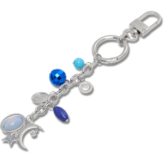 Moon and Stars Bag Charm