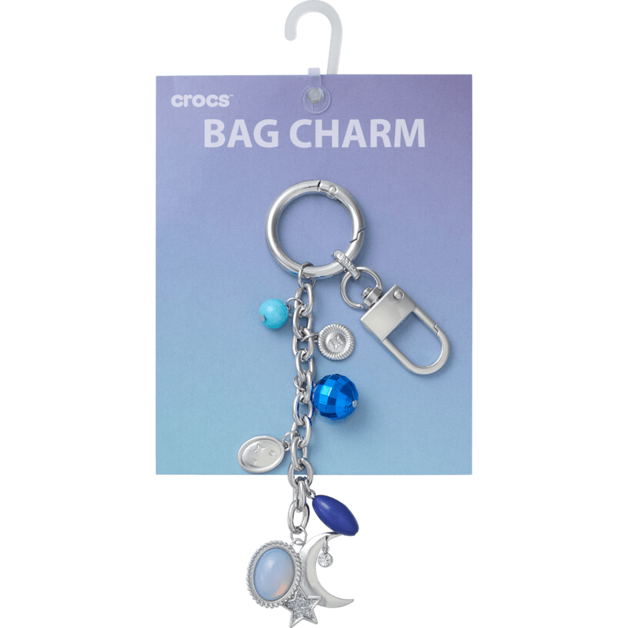 Moon and Stars Bag Charm