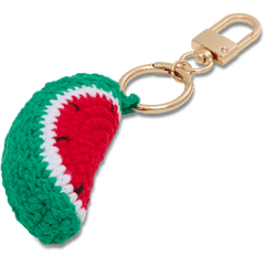 Crochet Watermelon Bag Charm