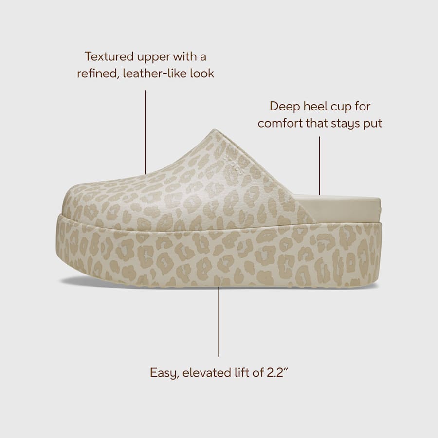 Dylan Platform Animal Clog