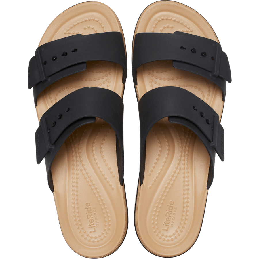 Brooklyn Buckle Matte Wrap Low Wedge
