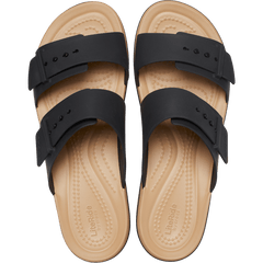 Brooklyn Buckle Matte Wrap Low Wedge