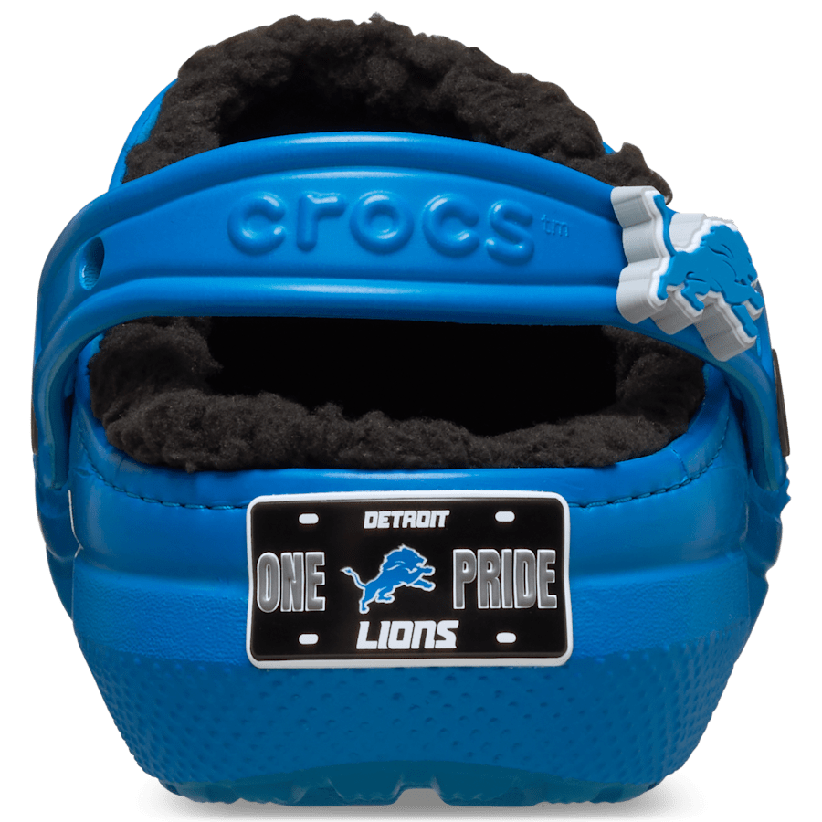 NFL Detroit Lions Classic Lined Clog