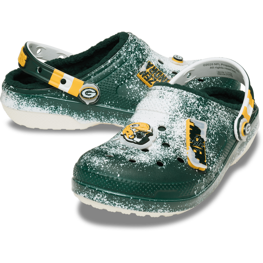 NFL Green Bay Packers Classic Lined Clog