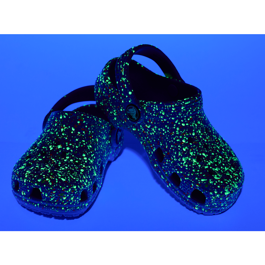 Kids' Classic Glow Paint Splatter Clog