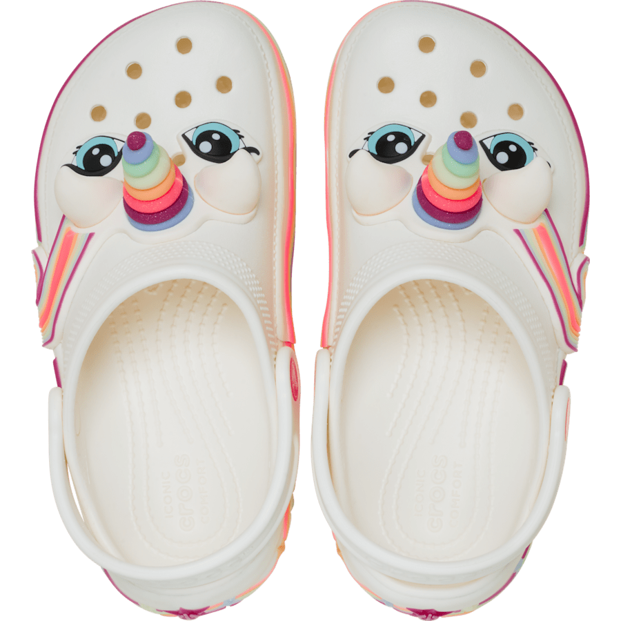 Kids’ Classic IAM Unicorn Lights Clog