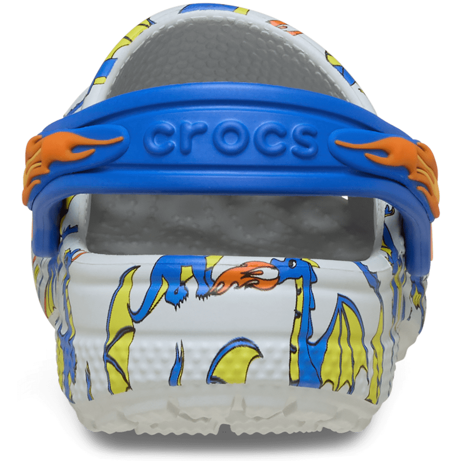 Toddler Classic Dragon Graphic Clog