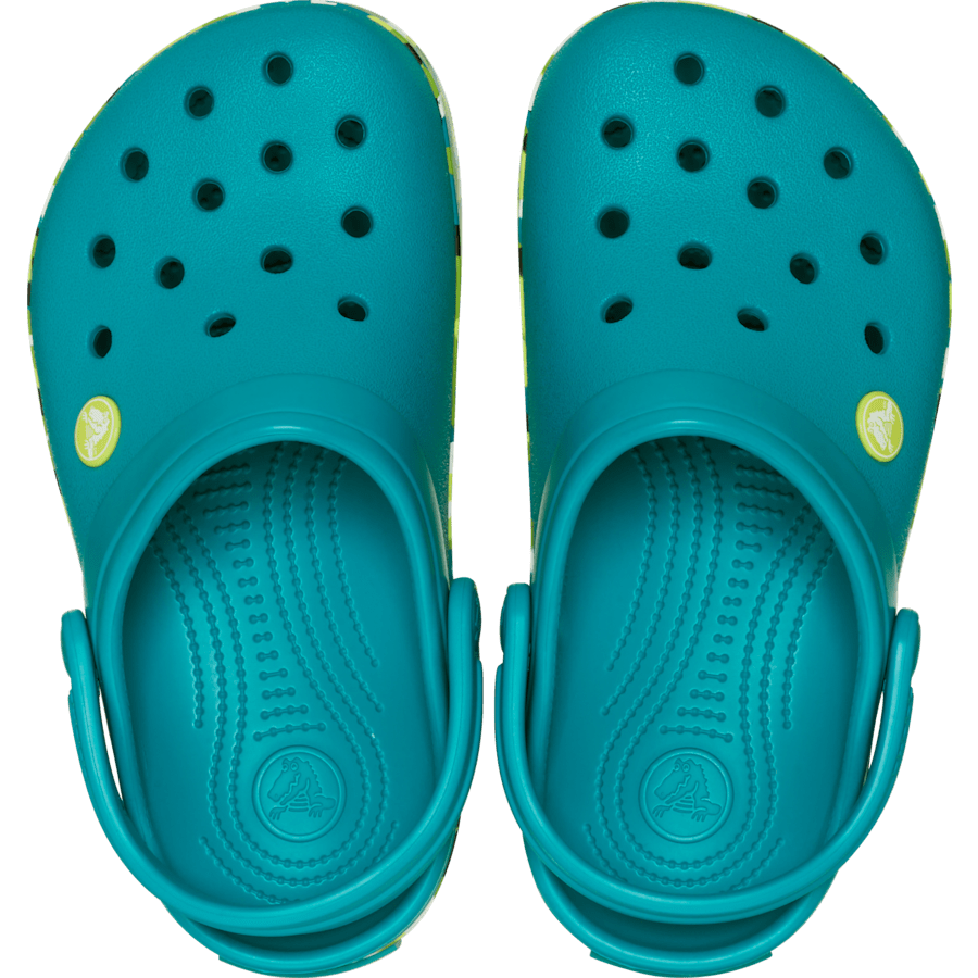 Kids' Crocband Glow Confetti Band Clog