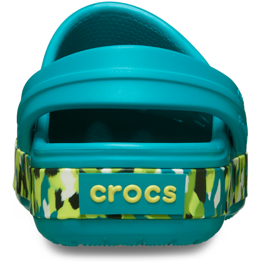 Kids' Crocband Glow Confetti Band Clog