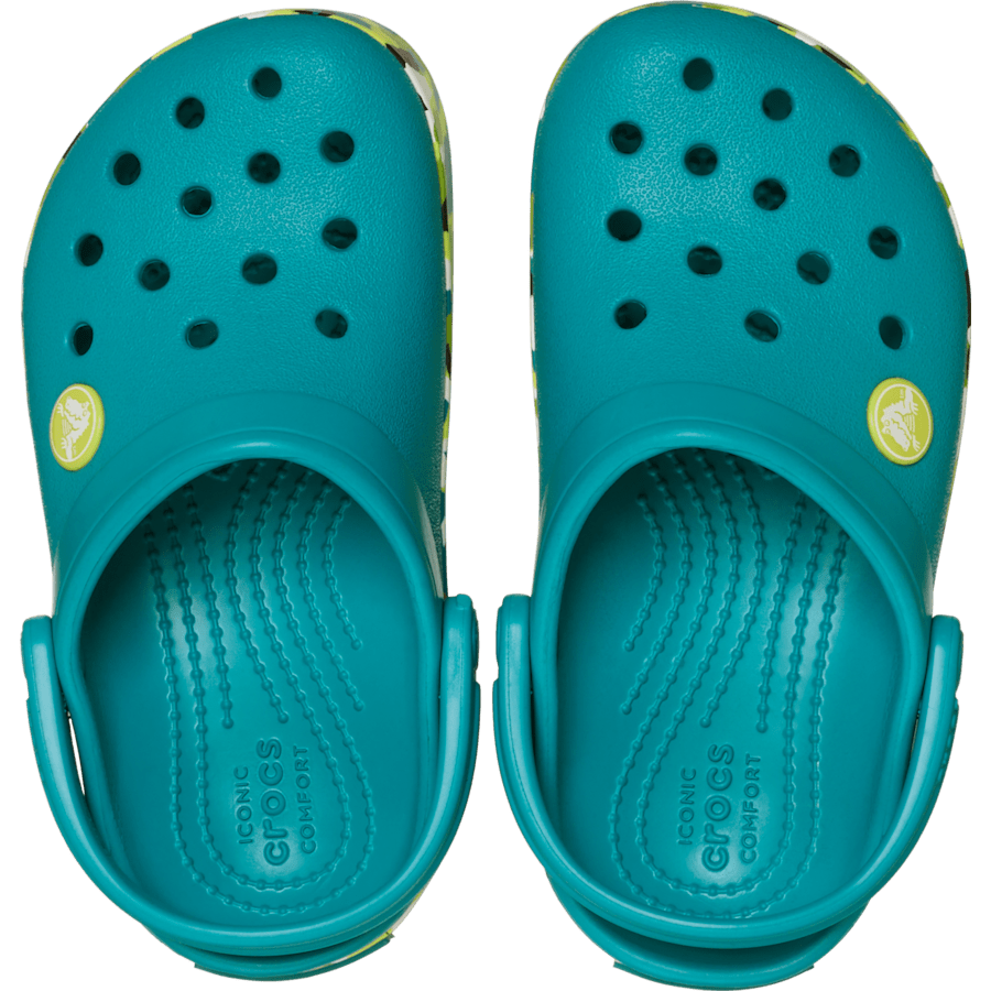 Toddler Crocband Glow Confetti Band Clog