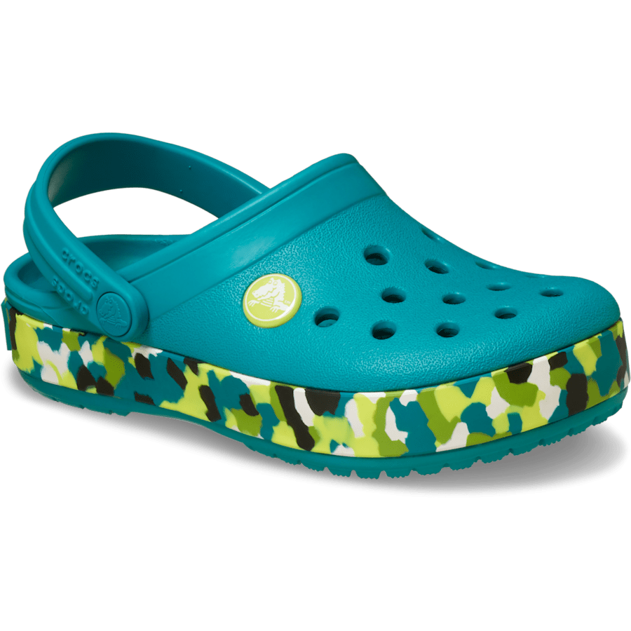 Toddler Crocband Glow Confetti Band Clog