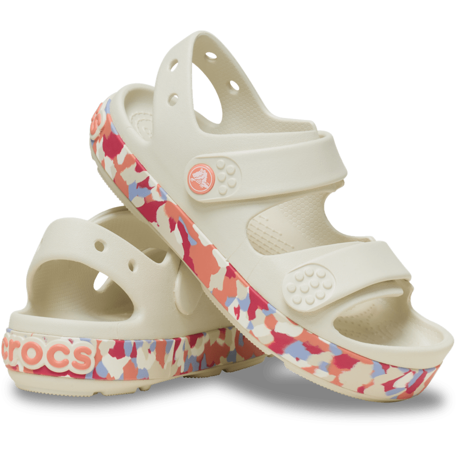 Kids’ Crocband™ Cruiser Glow Confetti Band Sandal.