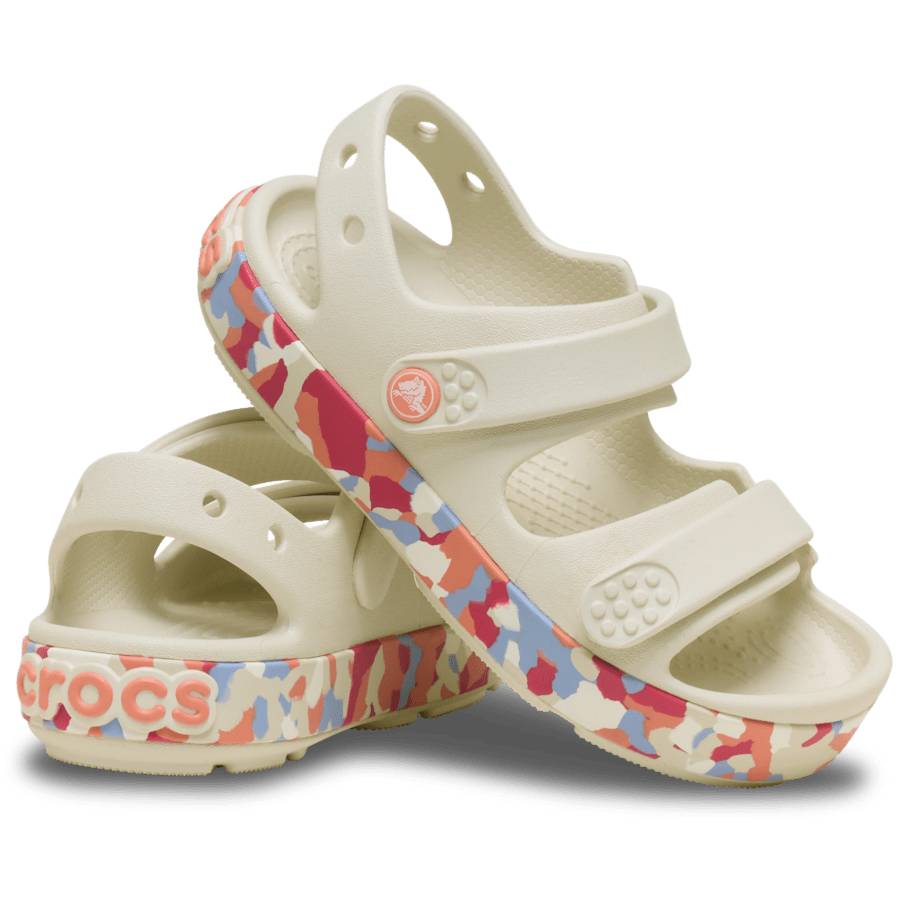 Toddler Crocband™ Cruiser Glow Confetti Band Sandal