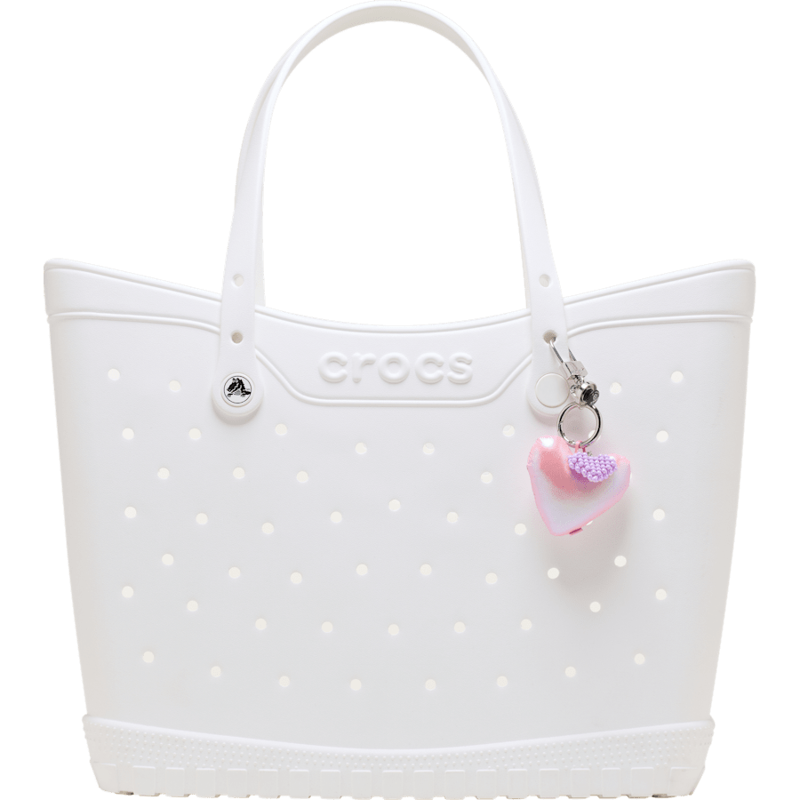 Double Heart Bag Charm