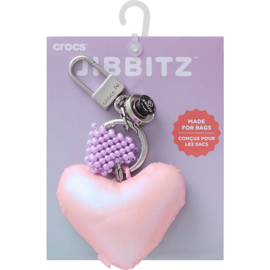 Double Heart Bag Charm