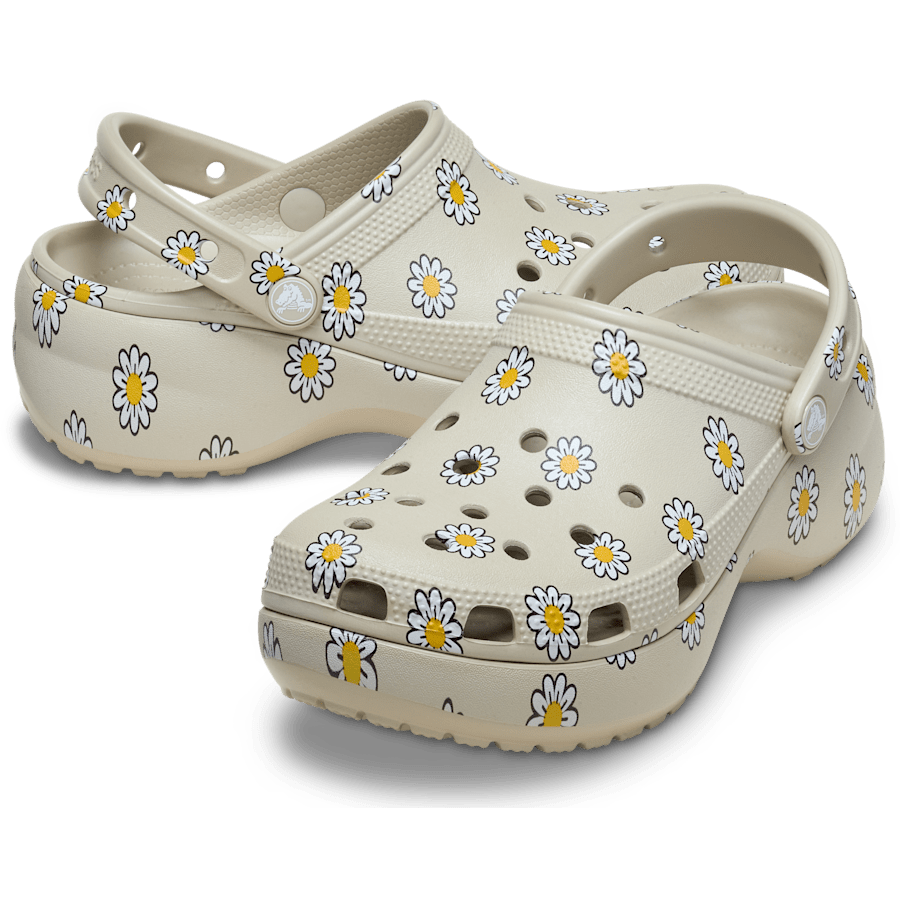 Classic Platform Floral Clog