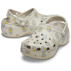 Classic Platform Floral Clog