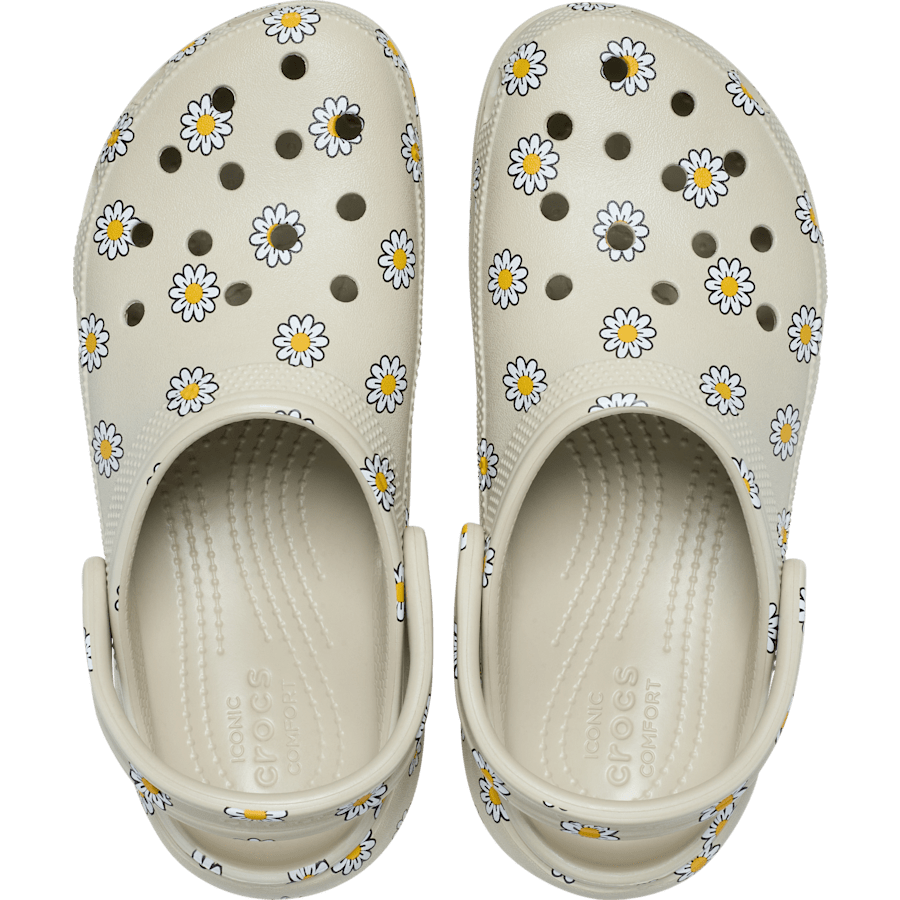 Classic Platform Floral Clog