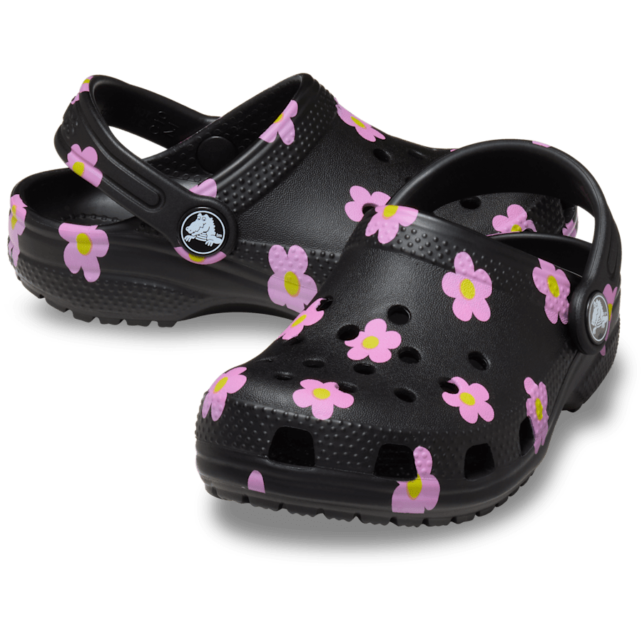 Toddler Classic Flower Clog